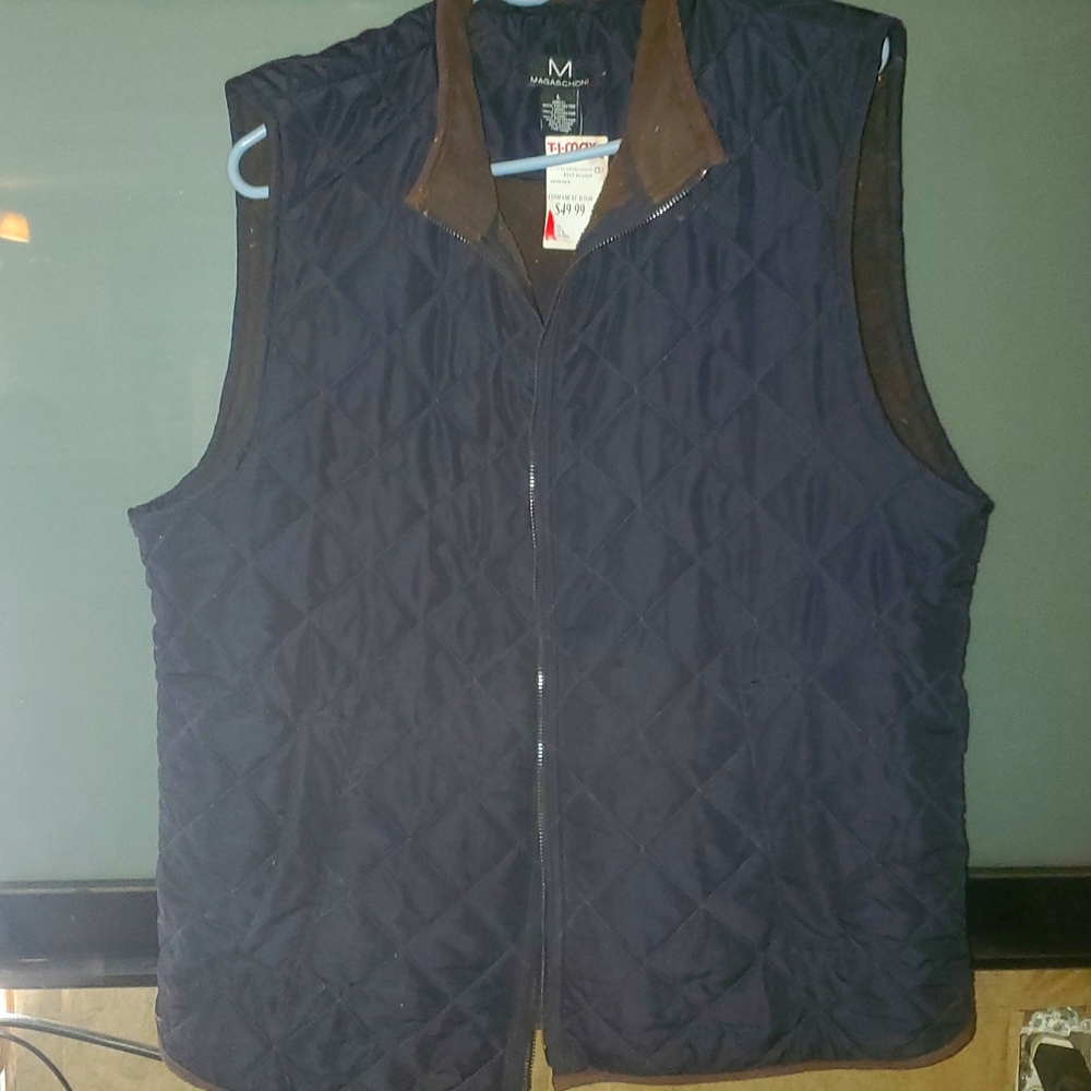 Magaschoni Blue Vest